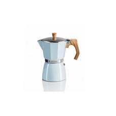 HAEGER CP-06A.011A DŽEZVA ZA ESPRESSO KAFU 6 ŠOLJICA 300ML PLAVA HAEGER CP-06A.011A DŽEZVA ZA ESPRESSO KAFU 6 ŠOLJICA 300ML PLAVA