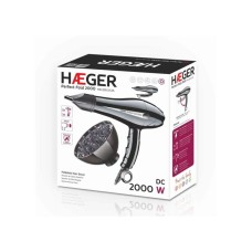 HAEGER Fen za Kosu 2000W (sa Difuzorom za lokne, Crni) HAEGER Fen za Kosu 2000W (sa Difuzorom za lokne, Crni)