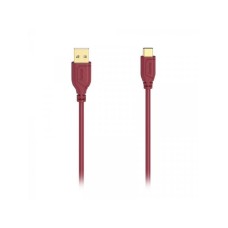 HAMA USB-C kabl,fleksibilan,bakar,pozlata, 0.75m crveni 200636 HAMA USB-C kabl,fleksibilan,bakar,pozlata, 0.75m crveni 200636