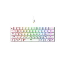 Havit KB903L RGB tastatura transparent-bela