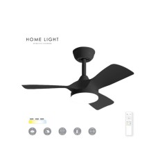 HOME LIGHT FD220 Bryce Plafonski ventilator crni HOME LIGHT FD220 Bryce Plafonski ventilator crni