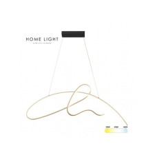 HOME LIGHT Solea 147 LED luster crni