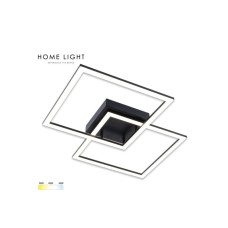 HOME LIGHT Solea 156 CCT LED plafonjera crna