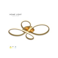 HOME LIGHT Solea 163 CCT LED plafonjera zlatna