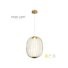 HOME LIGHT Solea 67 CCT LED visilica zlatna