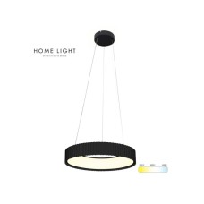 HOME LIGHT Solea 70 LED luster crni