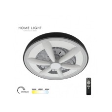 HOME LIGHT YL-FAN-G001 LED plafonjera sa ventilatorom crna HOME LIGHT YL-FAN-G001 LED plafonjera sa ventilatorom crna