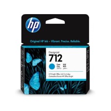 HP HP 712 29-ml Cyan DesignJet Ink Cartridge 3ED67A HP HP 712 29-ml Cyan DesignJet Ink Cartridge 3ED67A