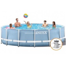 INTEX Bazen metalni okvir PRISM FRAME 4.57 X 1.22 INTEX Bazen metalni okvir PRISM FRAME 4.57 X 1.22