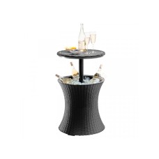 KETER Curver barski sto sa kutijom za led antracit CU 230903 KETER Curver barski sto sa kutijom za led antracit CU 230903