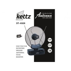 KETTZ Kettz DT-K028 Sobna TV/FM antena + pojačivač KETTZ Kettz DT-K028 Sobna TV/FM antena + pojačivač