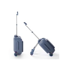 KINDERKRAFT Dečiji kofer 2u1 sa sedištem cabby blue KINDERKRAFT Dečiji kofer 2u1 sa sedištem cabby blue