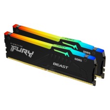 KINGSTON 128GB (2x64GB kit) DIMM DDR5 5600MT/s KF556C40BBAK2-128 FURY Beast Black RGB EXPO KINGSTON 128GB (2x64GB kit) DIMM DDR5 5600MT/s KF556C40BBAK2-128 FURY Beast Black RGB EXPO