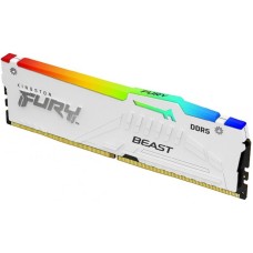 KINGSTON DDR5 16GB 5600MHz CL36 DIMM FURY Beast White RGB EXPO KF556C36BWEA-16