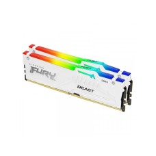 KINGSTON DIMM DDR5 64GB 2x32kit 5.600MHz FURY Beast White RGB EXPO KF556C36BWEAK2-64