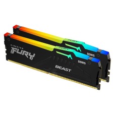 KINGSTON DIMM DDR5 64GB 2x32GB kit 5600MT/s KF556C40BB2AK2-64 FURY Beast RGB Black EXPO KINGSTON DIMM DDR5 64GB 2x32GB kit 5600MT/s KF556C40BB2AK2-64 FURY Beast RGB Black EXPO
