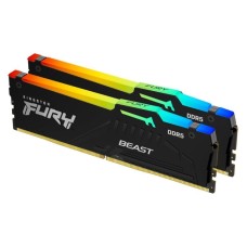 KINGSTON DIMM DDR5 64GB 2x32GB kit 6.000MT/s FURY Beast RGB EXPO KF560C36BBE2AK2-64 KINGSTON DIMM DDR5 64GB 2x32GB kit 6.000MT/s FURY Beast RGB EXPO KF560C36BBE2AK2-64