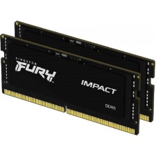 KINGSTON SODIMM DDR5 64GB 2x32GB kit 4800MHz Fury Impact KF548S38IBK2-64 KINGSTON SODIMM DDR5 64GB 2x32GB kit 4800MHz Fury Impact KF548S38IBK2-64