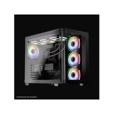 LC POWER Gaming 8001B-ON Pro-Storm Dark midi kuciste LC POWER Gaming 8001B-ON Pro-Storm Dark midi kuciste