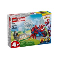 LEGO 11206 Spajdi na svom motociklu protiv Nosoroga