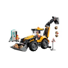 LEGO 60480 Žuti bager-utovarivač