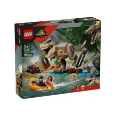 LEGO 76975 Bekstvo od T-reksa na reci