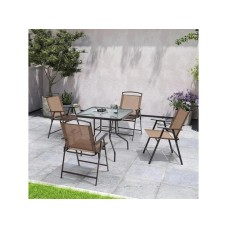 Lemon Planet Baštenski set sto i sklopive stolice za 4 osobe 24-SA0123K