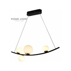 LUNA 251 VISILICA 4*E14 CRNA/ZLATO