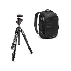 MANFROTTO Tripod SET MKBFRLA4BK-BDL Befree adv alu with adv Backpack MANFROTTO Tripod SET MKBFRLA4BK-BDL Befree adv alu with adv Backpack
