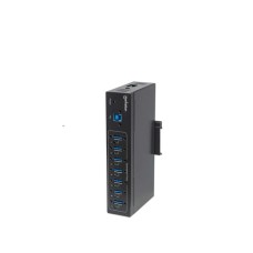 MANHATTAN 7port 164405 USB 3.0/industrijski/na šinu