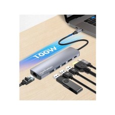 MANHATTAN USB-C PD 6-in-1 4K Multiport Hub MANHATTAN USB-C PD 6-in-1 4K Multiport Hub