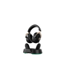 MCHOSE Bežične gaming slušalice V9 Turbo 60mm/Tri-mode/2000mAh/Black gold + Charging Dock RGB