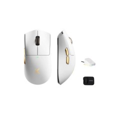 MCHOSE Bežični gaming miš K7 Ultra White God /PAW3950/8KHz pooling/Omron Mechanical MCHOSE Bežični gaming miš K7 Ultra White God /PAW3950/8KHz pooling/Omron Mechanical