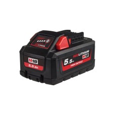 MILWAUKEE Baterija Li-ion 18V / 5.5Ah HIGH OUTPUT – M18HB5.5