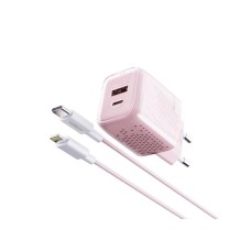 MOXOM MX-HC206 18W Fast PD 20W Type C na lightning punjač pink MOXOM MX-HC206 18W Fast PD 20W Type C na lightning punjač pink