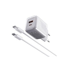 MOXOM MX-HC206 20W Type C na Type C punjač beli MOXOM MX-HC206 20W Type C na Type C punjač beli