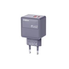 MOXOM MX-HC286 Type C + USB 20W kućište punjača sivo MOXOM MX-HC286 Type C + USB 20W kućište punjača sivo