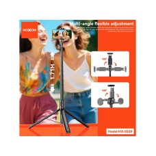 MOXOM Selfie drzac/tripod Moxom MX-SS20 crni MOXOM Selfie drzac/tripod Moxom MX-SS20 crni