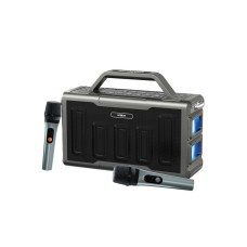 MOXOM Zvucnik bluetooth MX-SK89 sa dva mikrofona crni MOXOM Zvucnik bluetooth MX-SK89 sa dva mikrofona crni