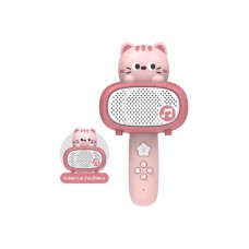 MS MOBILE 11252 Maca Dečiji Bluetooth zvučnik sa karaoke mikrofonom roze MS MOBILE 11252 Maca Dečiji Bluetooth zvučnik sa karaoke mikrofonom roze