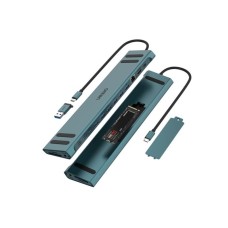 MS MOBILE Dock stanica multifunkcionalna USB Type-C 17u1 sa prikljuckom M.2 SSD (OTN-9399) Onten