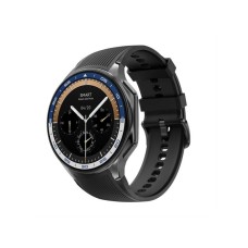 MS MOBILE DT Watch X Smart Watch crni (crna silikonska i braon kožna narukvica)