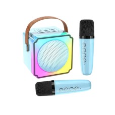 N/A Karaoke Bluetooth zvučnik sa 2 mikrofona P8, plavi N/A Karaoke Bluetooth zvučnik sa 2 mikrofona P8, plavi