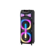 N/A Zvucnik bluetooth NDR-2250 100W 2*12 inca sa dva mikrofona crni