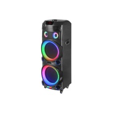 N/A Zvucnik Bluetooth NDR-7022 80W 2*12 inca sa dva mikrofona crni
