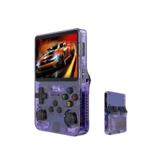 NIKEDA Gaming Console - R36S Handheld Console (purple) NIKEDA Gaming Console - R36S Handheld Console (purple)