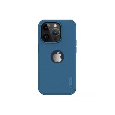 Nillkin Super Frost Pro za iPhone 15 Pro Max (6.7) plava (logo cut)