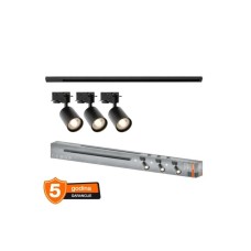 OSRAM ELEMENTAL crni set šina+3 lampe OSRAM ELEMENTAL crni set šina+3 lampe