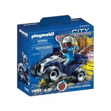 PERTINI Playmobil City action Policajac na kvadu PERTINI Playmobil City action Policajac na kvadu