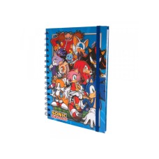 Pyramid International Sonic The Hedehog - Green Hill Zone A5 Wiro Notebook Pyramid International Sonic The Hedehog - Green Hill Zone A5 Wiro Notebook